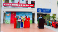 Trường Mầm non Lộc Thọ 1 tổ chức cho trẻ khối mẫu giáo 5-6 tuổi tham quan Trường Tiểu học Lộc Thọ