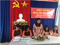 Hội Nghị CBVC năm học 2019-2020