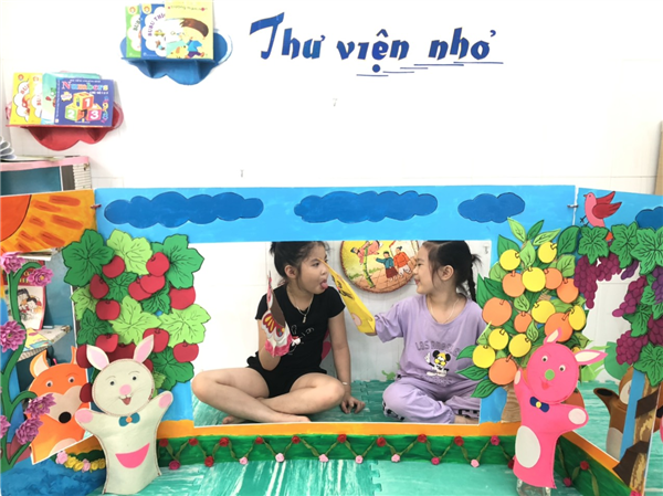 CÔ VÀ TRÒ TRƯỜNG MN LỘC THỌ HƯỞNG ỨNG NGÀY SÁCH VÀ VĂN HÓA ĐỌC VIỆT NAM 21 THÁNG 4