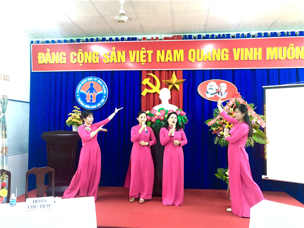 ĐẠI HỘI CHI BỘ 24 – MẦM NON LỘC THỌ NHIỆM KỲ 2022 - 2025