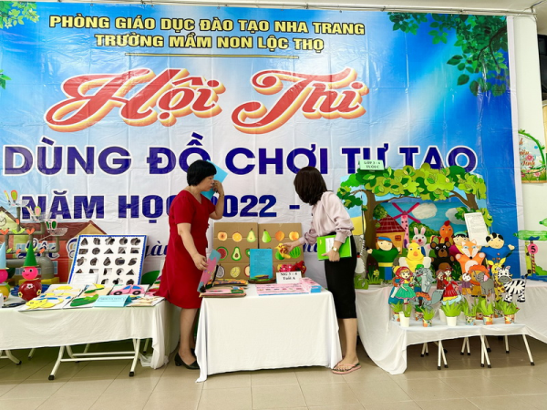 HỘI THI ĐỒ DÙNG ĐỒ CHƠI TỰ TẠO – NĂM HỌC 2022-2023