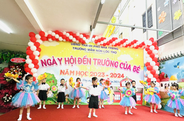 NGÀY HỘI ĐẾN TRƯỜNG CỦA BÉ, NĂM HỌC 2023-2024