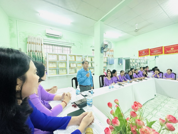 HỘI NGHỊ VIÊN CHỨC  TRƯỜNG MẦM NON LỘC THỌ, NĂM HỌC 2023-2024 