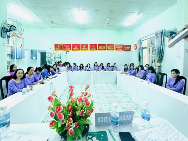 HỘI NGHỊ VIÊN CHỨC  TRƯỜNG MẦM NON LỘC THỌ, NĂM HỌC 2023-2024 