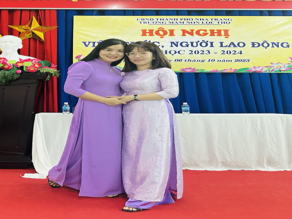 HỘI NGHỊ VIÊN CHỨC  TRƯỜNG MẦM NON LỘC THỌ, NĂM HỌC 2023-2024 