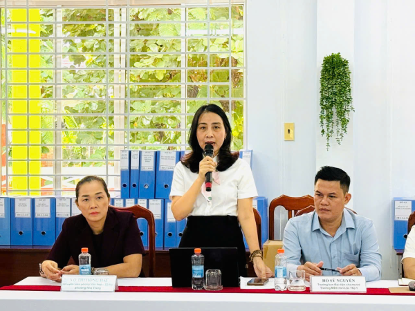  TRƯỜNG MẦM NON LỘC THỌ 1 ĐÓN ĐOÀN ĐÁNH GIÁ NGOÀI CỦA TỈNH VỀ KHẢO SÁT CHÍNH THỨC 