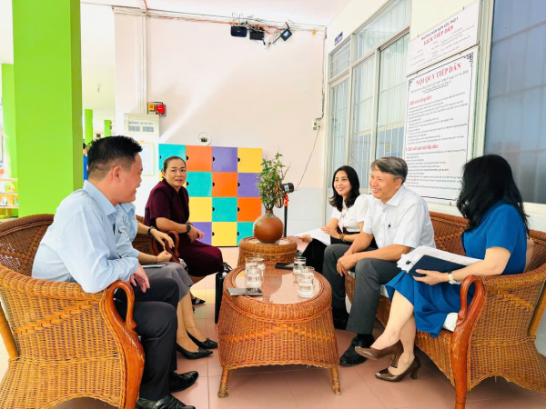  TRƯỜNG MẦM NON LỘC THỌ 1 ĐÓN ĐOÀN ĐÁNH GIÁ NGOÀI CỦA TỈNH VỀ KHẢO SÁT CHÍNH THỨC 