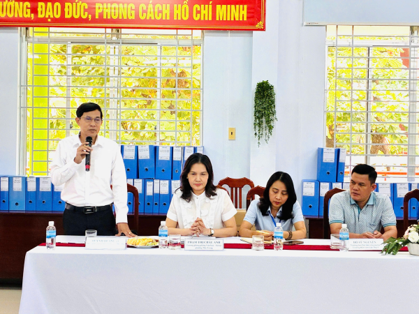  TRƯỜNG MẦM NON LỘC THỌ 1 ĐÓN ĐOÀN ĐÁNH GIÁ NGOÀI CỦA TỈNH VỀ KHẢO SÁT CHÍNH THỨC 