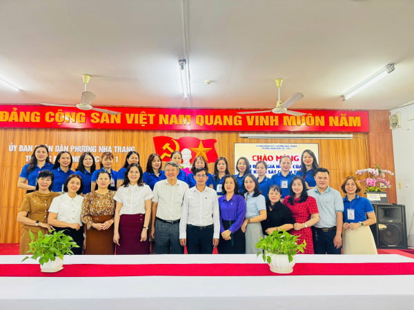  TRƯỜNG MẦM NON LỘC THỌ 1 ĐÓN ĐOÀN ĐÁNH GIÁ NGOÀI CỦA TỈNH VỀ KHẢO SÁT CHÍNH THỨC 